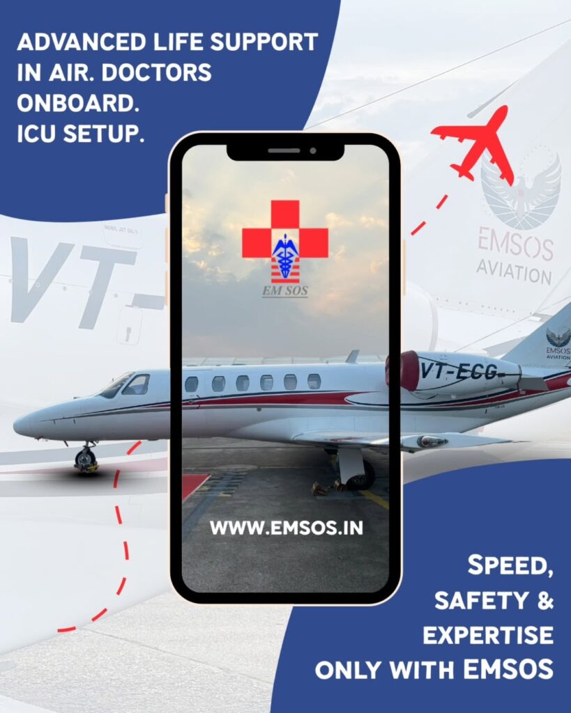 EMSOS – Trusted Air ambulance in Delhi