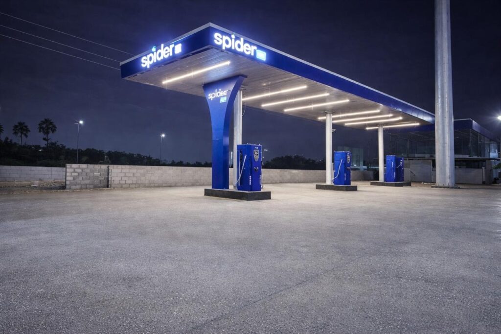 EV charging station in Hyderabad