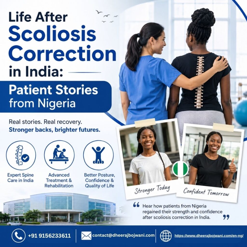 Low Cost Scoliosis surgery in India For Nigeria Patients